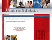 Tablet Screenshot of custombenefit.net